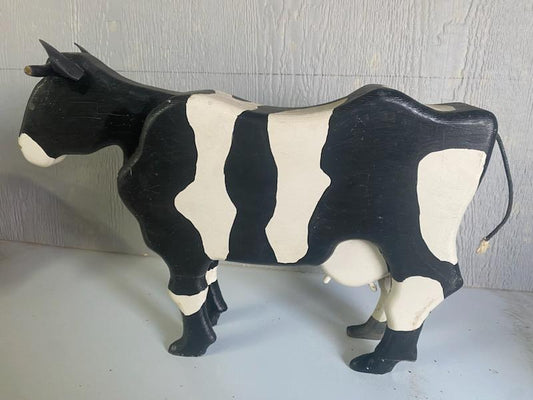 Large Wooden Cow