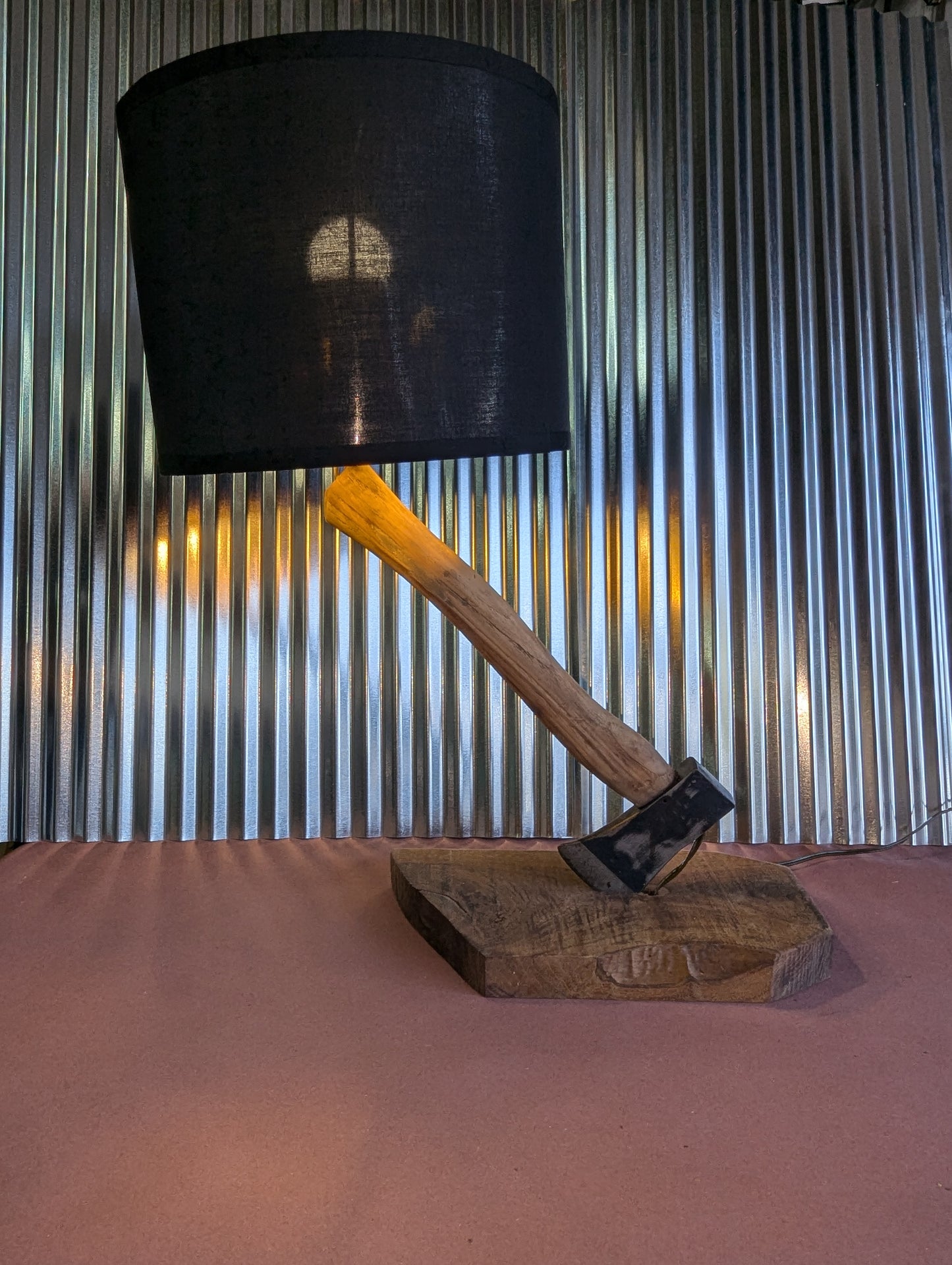 Hatchet Lamp